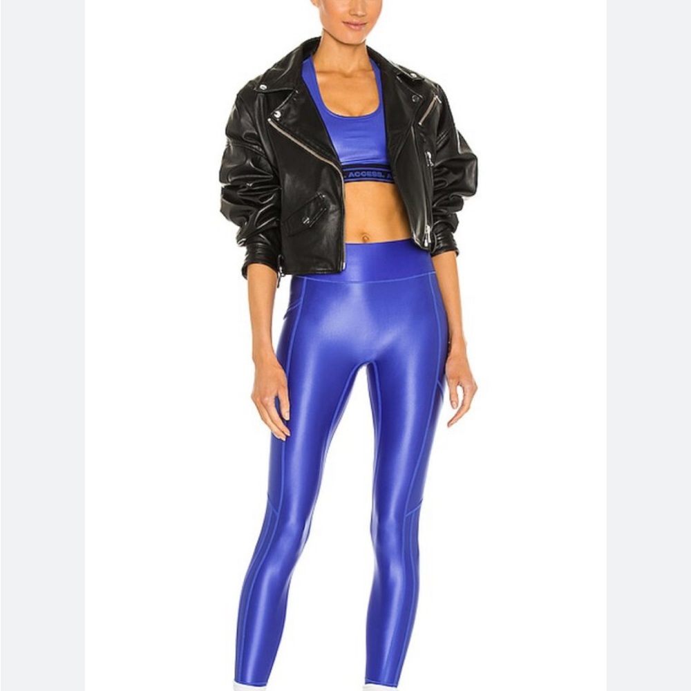 All Access Sapphire Blue Shine Set Size Small (both pieces)